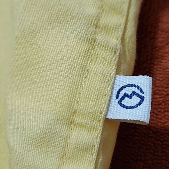 Magellan magshield Men Shirt Size Xl short sleeve yellow light Color       B1 - Picture 6 of 9